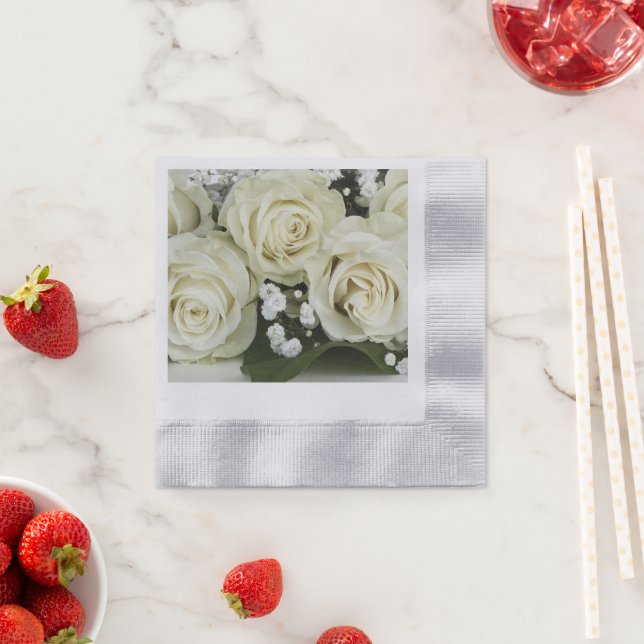 Serviette En Papier Serviettes de mariage (En situation)