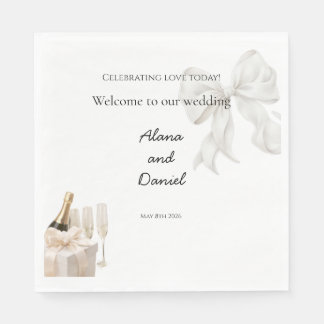 Serviette En Papier Serviettes de mariage