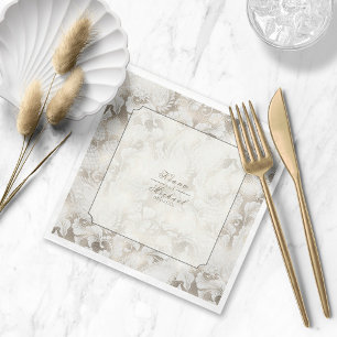 Serviette En Papier Serviettes de Mariage Paisley officielles ID767