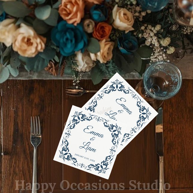 Serviette En Papier Serviettes de mariage rustiques mexicaines (Créateur téléchargé)