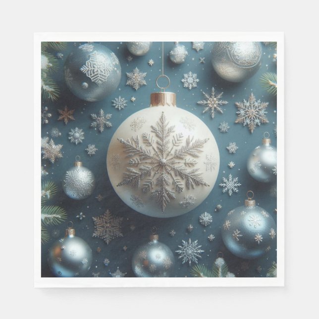 Serviette En Papier serviettes de Noël ! (Devant)