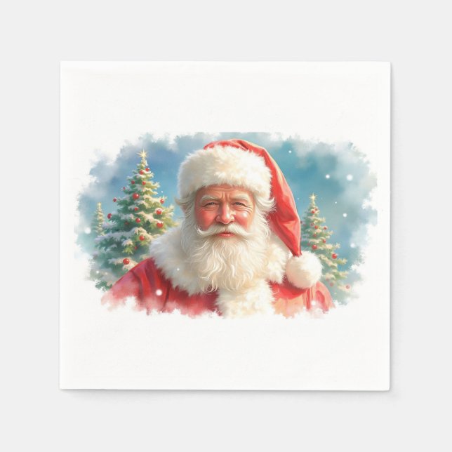 Serviette En Papier serviettes de Noël ⛄ 🎄 (Devant)