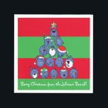 Serviette En Papier Serviettes de Noël personnalisées "Berry Christmas<br><div class="desc">Cocktails de Noël personnalisés serviettes. "Berry Christmas" Personnalisez en supprimant du texte et en le remplaçant par le vôtre. Choisissez votre style de police, votre taille et votre couleur préférés. Les couleurs Arrière - plans peuvent être modifiées. Merci de vous être arrêté et de faire du shopping. Très apprécié !...</div>