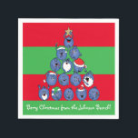 Serviette En Papier Serviettes de Noël personnalisées "Berry Christmas<br><div class="desc">Cocktails de Noël personnalisés serviettes. "Berry Christmas" Personnalisez en supprimant du texte et en le remplaçant par le vôtre. Choisissez votre style de police, votre taille et votre couleur préférés. Les couleurs Arrière - plans peuvent être modifiées. Merci de vous être arrêté et de faire du shopping. Très apprécié !...</div>