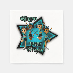 Serviette En Papier Serviettes de papier d'anniversaire de