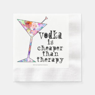 SERVIETTE EN PAPIER SERVIETTES DE PAPIER DE COCKTAIL, VODKA MEILLEUR