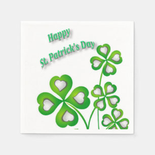Serviette En Papier Serviettes de papier de jour St. Patrick