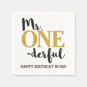 Serviette En Papier Serviettes de papier de M. ONEderful White