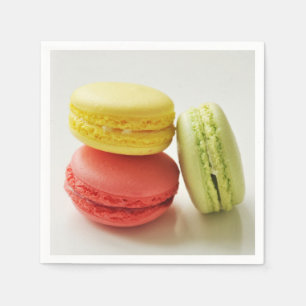 Serviette En Papier Serviettes de papier de macarons/Macarons
