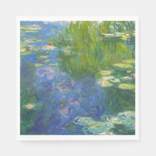 Serviette En Papier Serviettes de papier de nénuphars de Monet