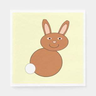 Serviette En Papier Serviettes de papier pour déjeuner Lapin de Pâques