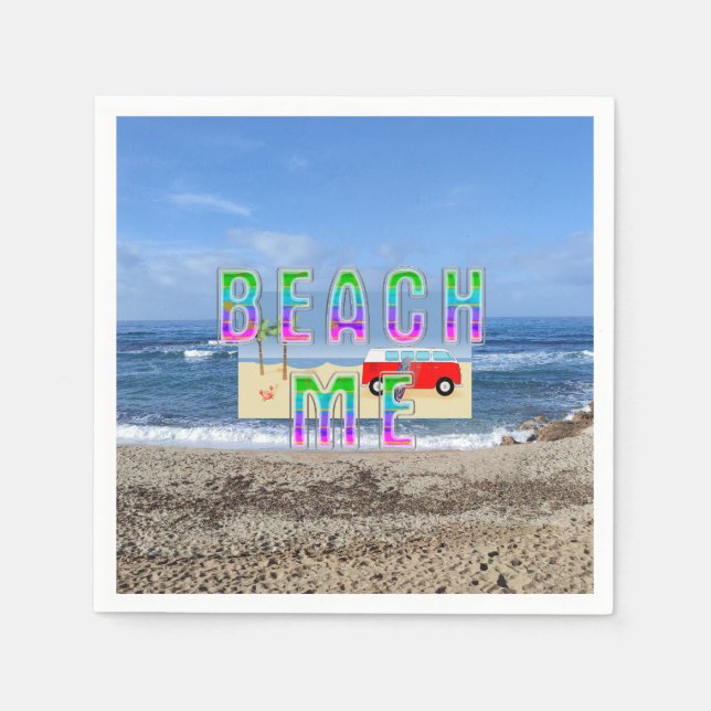 Serviette En Papier Serviettes de plage TEE Me (Devant)