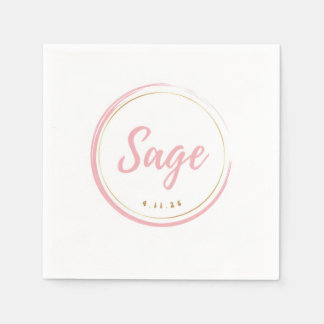 Serviette En Papier Serviettes de Sage 1