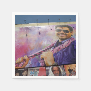 Serviette En Papier Serviettes de star de cinéma de Kollywood