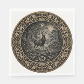 Serviette En Papier Serviettes de table cerf gothique victorien