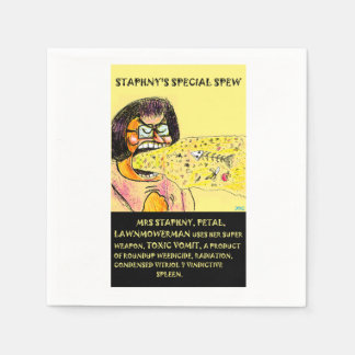 Serviette En Papier Serviettes de table éclaboussées par Staphny