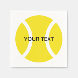 Serviette En Papier Serviettes de tennis à thème pour la maison ou le