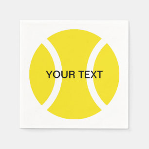 Serviette En Papier Serviettes de thème de tennis pour la maison ou l