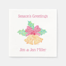 Serviettes de tintements du carillon par Sue