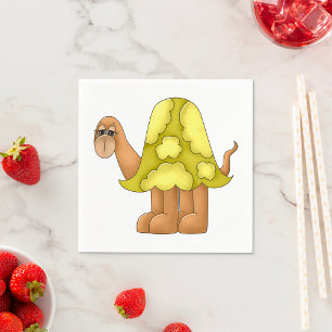 Serviette En Papier Serviettes de tortue triste