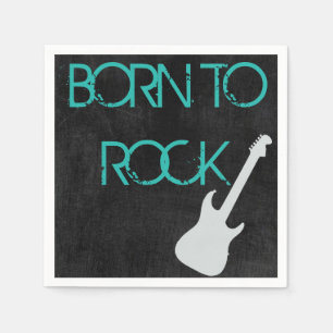 Serviette En Papier Serviettes de vedette du rock
