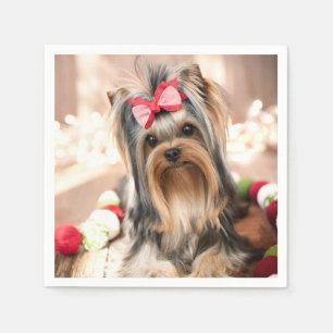 Serviette En Papier Serviettes de Yorkie