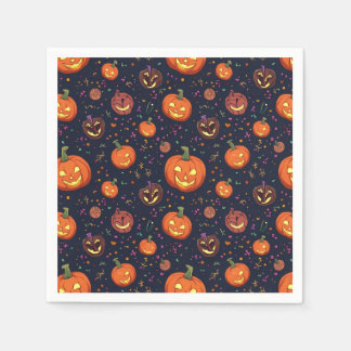 Serviette En Papier Serviettes d'Halloween
