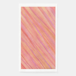 Serviette En Papier Serviettes d'hôtes en papier Saturn rose