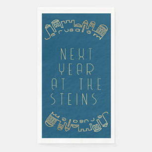 Serviette En Papier Serviettes d'hôtes Pâques L'année prochaine à la..