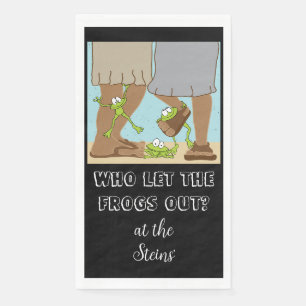 Serviette En Papier Serviettes d'hôtes Pâques qui ont laissé les greno