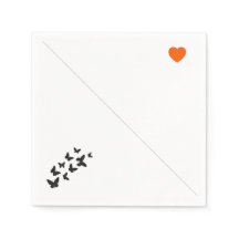 Serviettes en papier, 4,75 po x 4,75 po