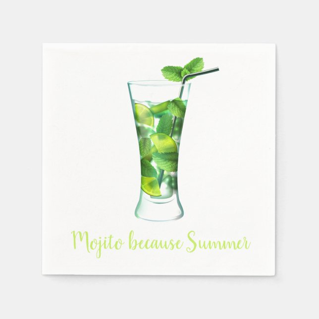 Serviette En Papier Serviettes en papier, Cocktail standard (Devant)