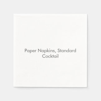 Serviette En Papier Serviettes en papier, cocktail standard