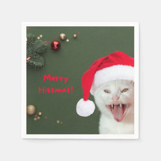 Serviette En Papier Serviettes en papier, Merry Hissmas