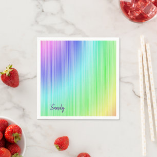 Serviette En Papier Serviettes en papier, Pastel