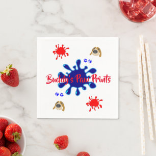 Serviette En Papier Serviettes en papier, pinces à chien Couleurs de p