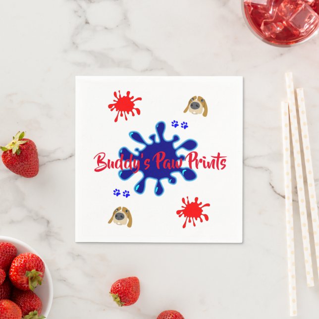 Serviette En Papier Serviettes en papier, pinces à chien Couleurs de p (En situation)