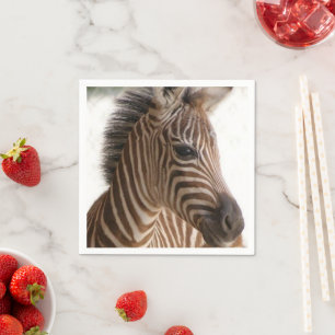 Serviette En Papier Serviettes en papier, Zèbre