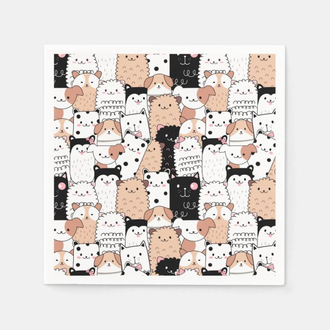 Serviette En Papier Serviettes en petits pains (Devant)