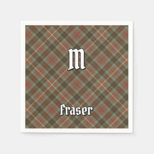 Serviette En Papier Serviettes en tartan altéré de chasse Clan Fraser