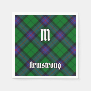 Serviette En Papier Serviettes en tartan du clan Armstrong