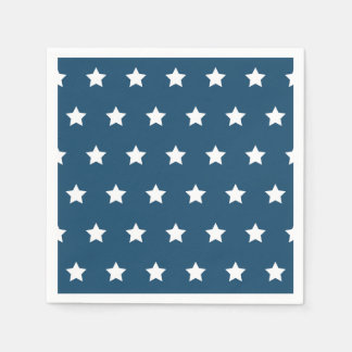Serviette En Papier Serviettes Étoiles Patriotiques