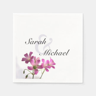 Serviette En Papier Serviettes Fleur Rose