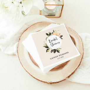 Serviette En Papier Serviettes Florales Vintage   Enterrement de Vie d