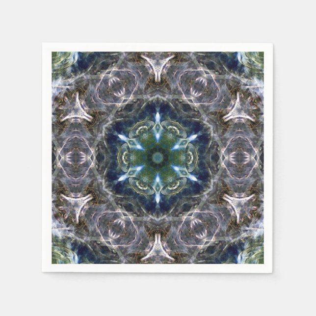Serviette En Papier serviettes folk Mandala (Devant)