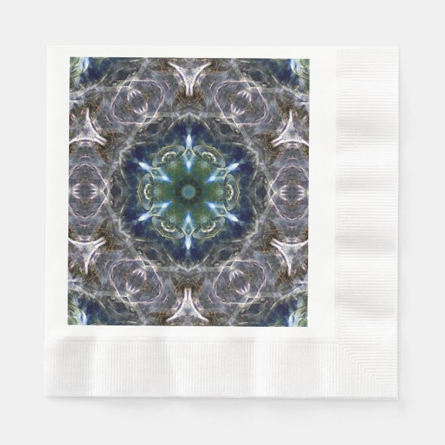 Serviette En Papier serviettes folk Mandala (Devant)