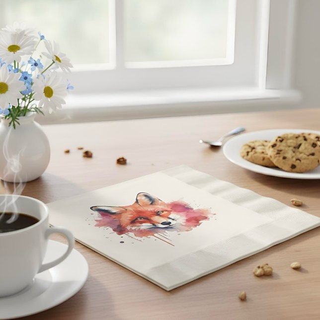 Serviette En Papier Serviettes Fox (Créateur téléchargé)