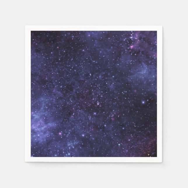 Serviette En Papier Serviettes Galaxy et Stars (Devant)