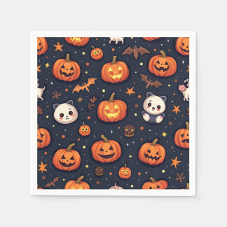 Serviette En Papier Serviettes Halloween - Parfait pour votre fête han