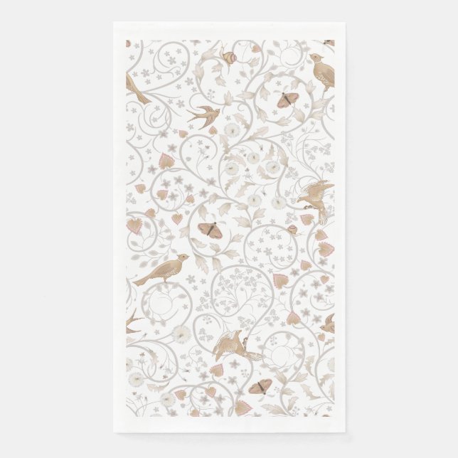 Serviette En Papier Serviettes invitées de la haie occupée (Devant)